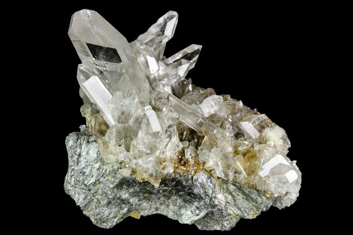 Quartz Crystals and Adularia - Hardangervidda, Norway #111433